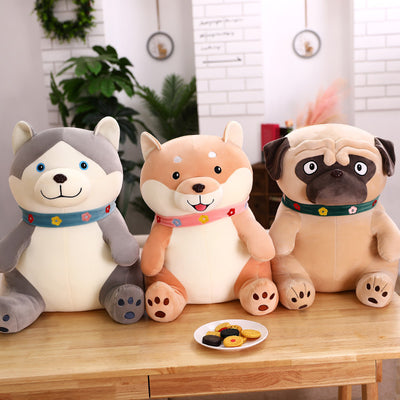 Three Dogs Plush Toys