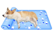 Summer Cooling Dog Mat With Pillow 